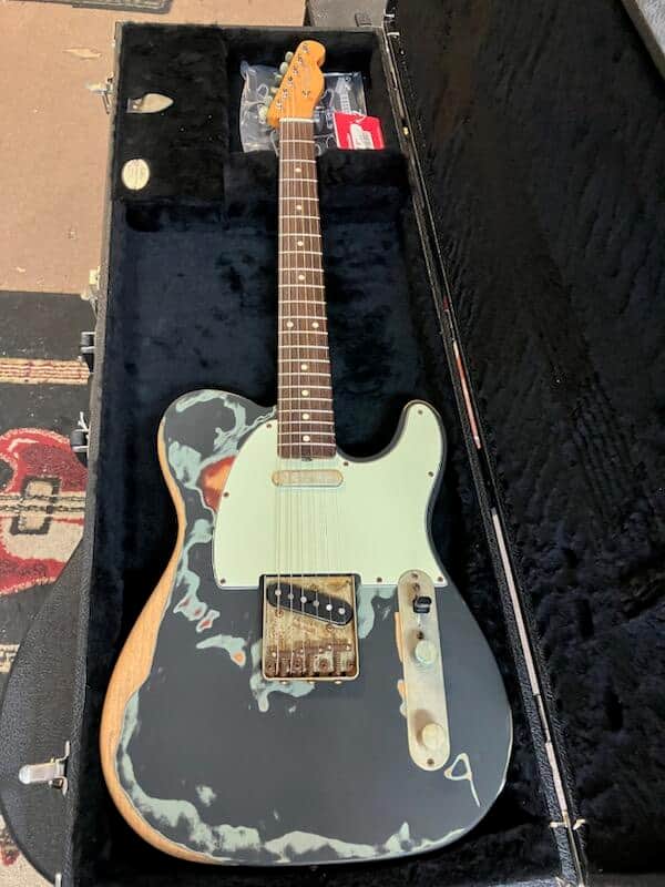 Fender Joe Strummer Signature Telecaster, Relic Finish, MIM, 2007, Hard Case, No Inserts image 1