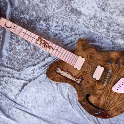 GB Liuteria Custom Boutique Lilith 6 string The Forbidden One edition image 11