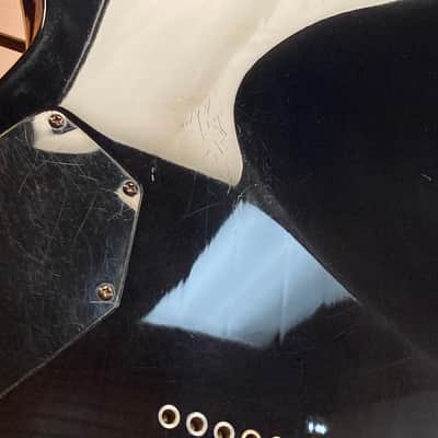 ESP LTD H-251 FM in See-Thru Black w/EMG P/Us image 8
