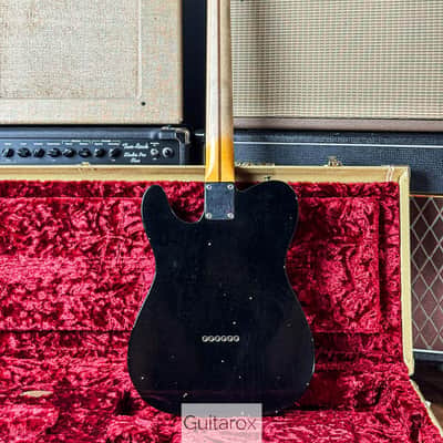 2016 Fender 52 Esquire Tele Journeyman Relic Black imagen 11