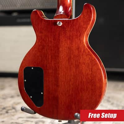 Epiphone Les Paul Special Double Cut Figured Electric Guitar - Bourbon Burst image 2