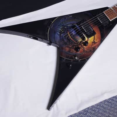 DEAN Dave Mustaine VMNT V electric GUITAR Maxwheel graphic w/ Case - NEW image 5