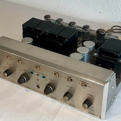 1960's HH Scott 299D Stereo Integrated Tube Amplifier, Closet Find Very Clean ! image 3