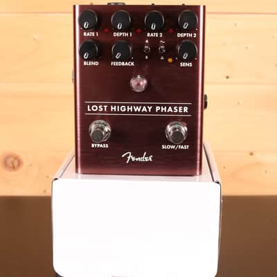 Reverb.com listing, price, conditions, and images for fender-lost-highway-phaser-pedal