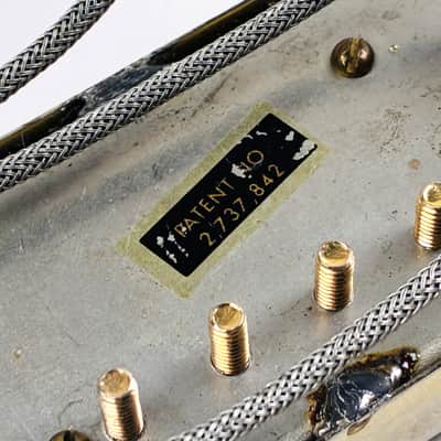 Gibson Patent Number Humbucker – Late 1960s – Braided Lead - Gold image 5
