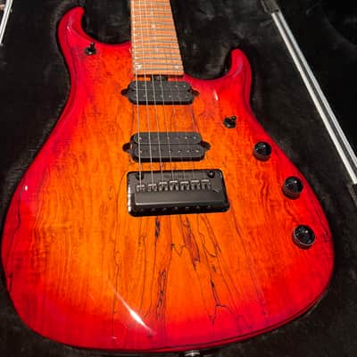 Ernie Ball Music Man Ball Family Reserve John Petrucci Signature JP15-7 - Blood Orange image 4