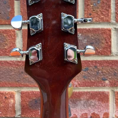 Vintage 1980s Hondo Professional Series Japan H-1010 Walnut Electric Guitar OHSC image 12