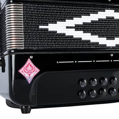 Hohnica Aces Accordion 3-Register EAD Tone - Black (ACES II EBK) image 14