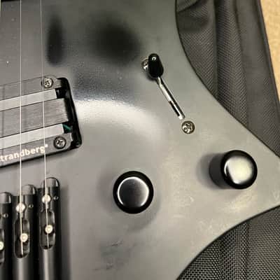 Strandberg Guitars Boden OS 7 MIK with Maple Fretboard 2015 - 2016 - Black image 4