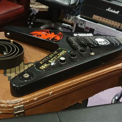 Black Label Society (Zakk Wylde Band) Artist Owned Tour Guitar: Gibson Gothic Flying V image 13