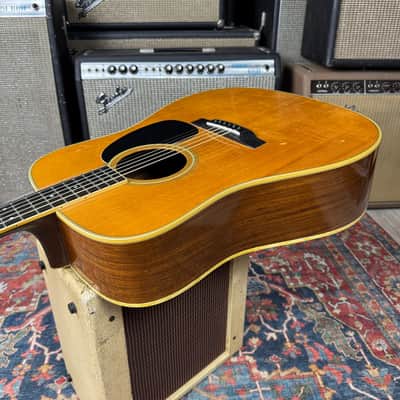 1985 Martin D35 Dreadnought Acoustic X-Braced - Natural image 18