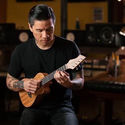Ortega RUMG-CE Horizon Series Mango Top Okoume Neck Acoustic-Electric Concert Ukulele w/Gig Bag & Built-In Tuner image 17