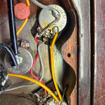 Vintage 1965 Gibson Thunderbird Bass Body RARE image 12