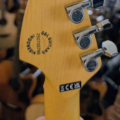 G&L Tribute Legacy Electric Guitar - White image 5