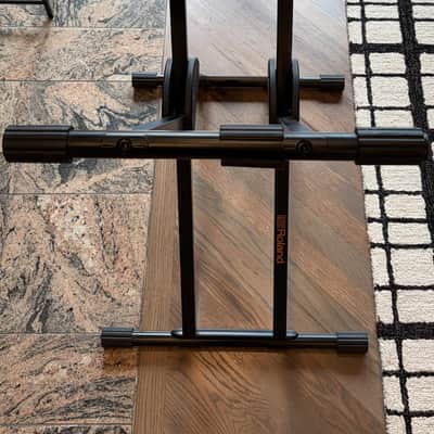 Roland KS-20X Double Braced X Keyboard Stand - Black image 2