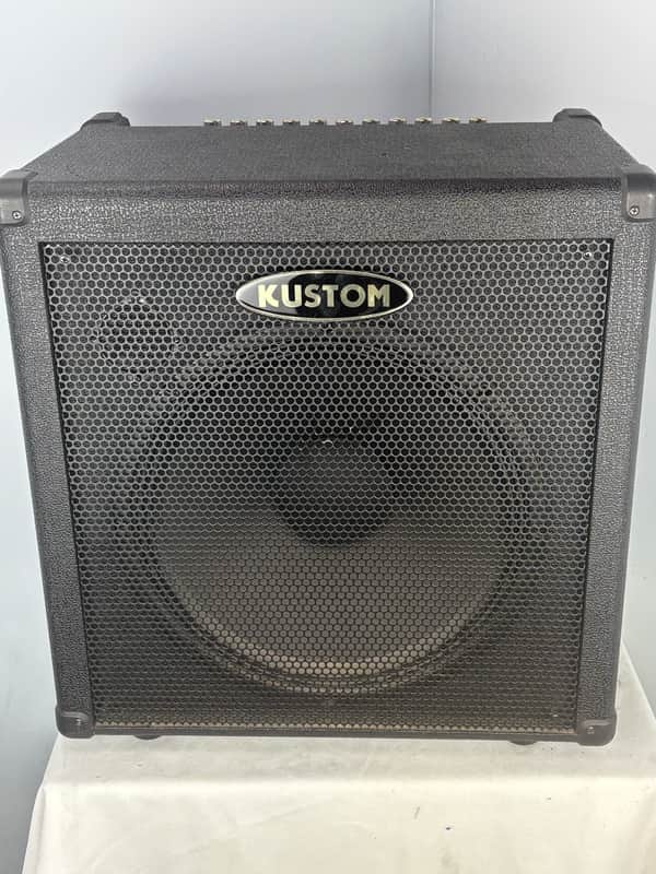 Kustom KMA100 Keyboard / Mixer Amplifier – 100W – Celestion Speaker – Multi-Input PA Style Amp image 1