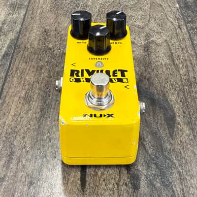 NuX NCH-2 Rivulet Chorus 2010s - Yellow Effects Pedal image 3