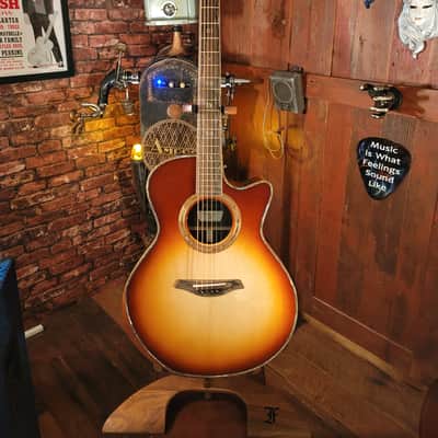 Red Deluxe SR 121851 with Free Furch Guitar Strap and Original CNR image 1