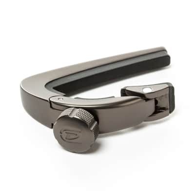 Guitar Capo Dunlop Pivot For Electric And Acoustic Guitars, Gun Metal DPCGM image 2
