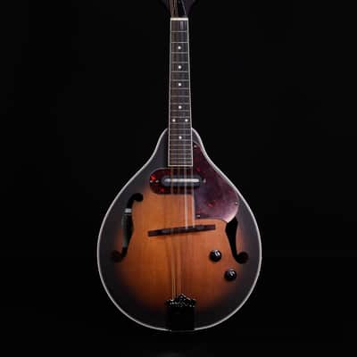 Ibanez M510E A-Style Mandolin, Open Pore Vintage Sunburst image 5