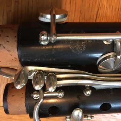 Buffet Crampon Ultra rare half Boehm, half Albert system Bb clarinet Probably 1920s - Refurbished image 10