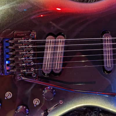 Fender Heartfield EX1 1989 MIJ Fujigen - EX-1 Black Pearl Burst Gotoh Floyd Rose Made in Japan image 16