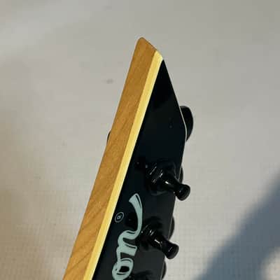 2000's Jackson Japan DKMG Reverse Bound Loaded Guitar Neck Floyd Ready 24 Fret Piranha Teeth Inlays image 8