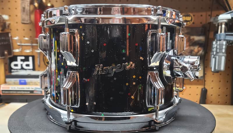 Rogers Cleveland Series 10"x7" Tom w/L Arm Mount 2026 - Mardi Gras Lacquered Finish ONLY 5 PRODUCED image 1
