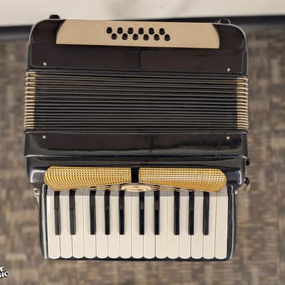 Artisan Royal Accordion, Black, 25/12, Hardshell Case - Used image 6