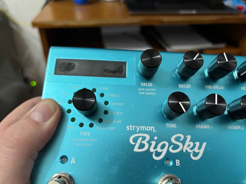 Strymon Midnight Edition Big Sky Reverb 2021 - Midnight Edition Dark Gray image 1