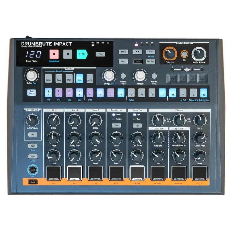 Arturia DrumBrute Impact Analogue Drum Machine image 1