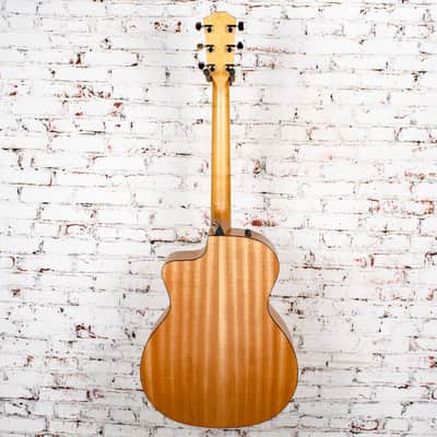 Taylor - DEMO 114ce Grand Auditorium - Acoustic-Electric Guitar - Spruce/Sapele - Natural - with Gig Bag image 8