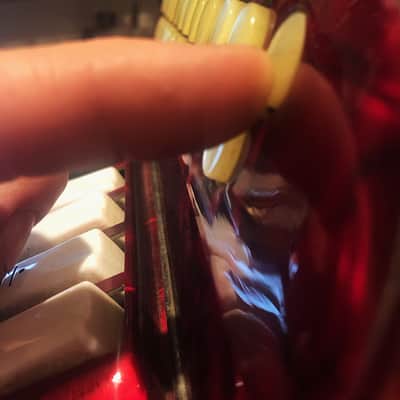 7366 - Red Paolo Soprani Elite "Blue Badge" Diatonic Button Accordion DC# LMMM 23 8 image 11