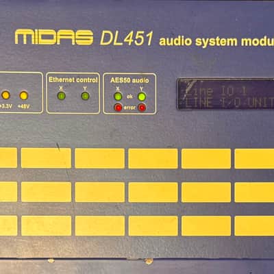 Midas  Pro9 - surface and DL371 engine Includes DL351, DL451, ,k&t dn9650 with Madi, k&t dn9331 EQ & custom made desk by sound dogs image 5