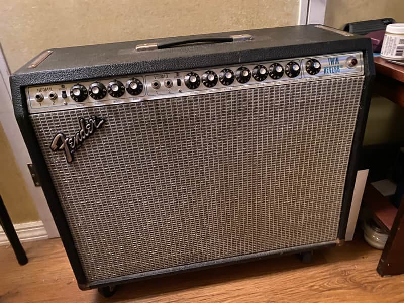 Fender Twin Reverb Restored 2-Channel 135-Watt 2x12" Guitar Combo 1977 - 1981 image 1