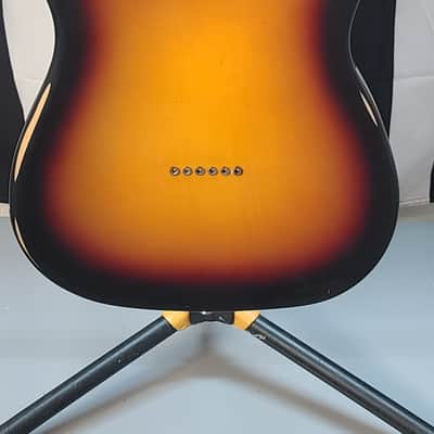 Telecaster Deluxe HH Lightly Aged Relic by AGA 2020s - Vintage Tobacco Sunburst image 7