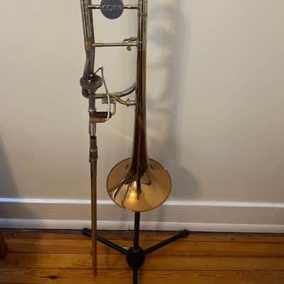 Conn 8H 1960s Worn Lacquer, Silver Plated Valve Wrap image 1