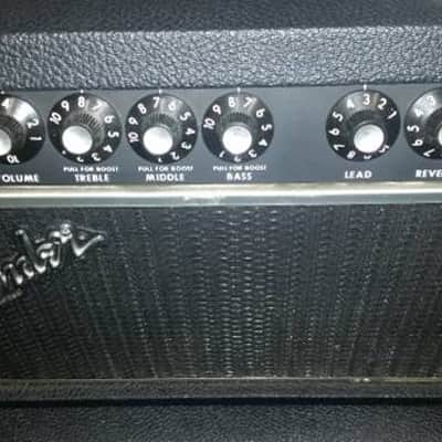 1980 Fender 75 Tube Amp Head w/ Matching 410 Speaker Cabinet image 4