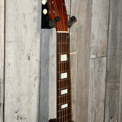 1962 Silvertone H-612  Sunburst, Built in the USA by Kay, Includes Hard Shell Case. Plays Great Ships Fast ! image 7