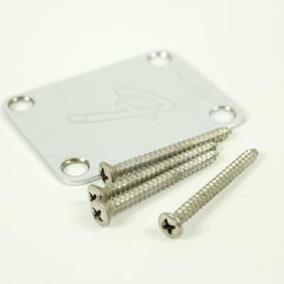 1975 Vintage Fender Precision Bass/Telecaster/Jazz Bass Neck Plate w/Orginal Screws 1970s USA image 5