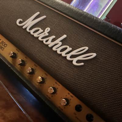 Marshall JCM 800 Lead Series Model 2204 50 Watt Master Volume Mk2 Head 1981 - 1988 - Black image 2