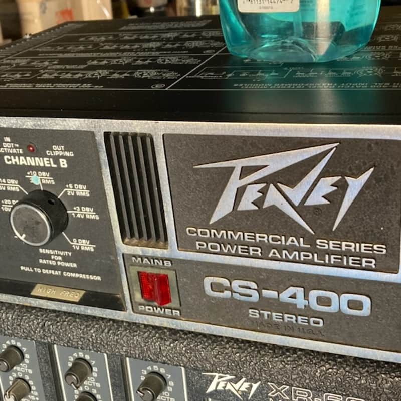 Peavey CS-400 Power Amp circa 1980s - full range functional LOCAL PICKUP ONLY image 1