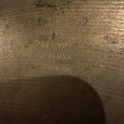 Zildjian 16" A Custom Crash Cymbal image 8