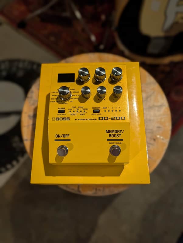 Boss OD-200 Overdrive 2019 - Present - Orange image 1