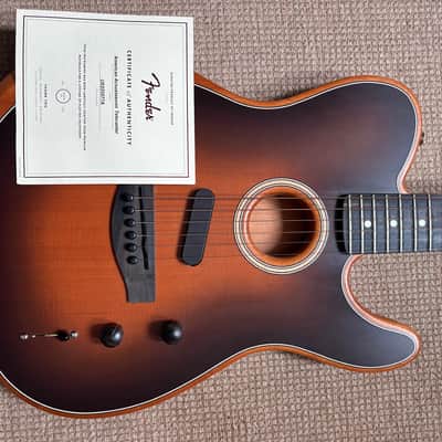 Fender American Acoustasonic Telecaster All-Mahogany 2022 image 4
