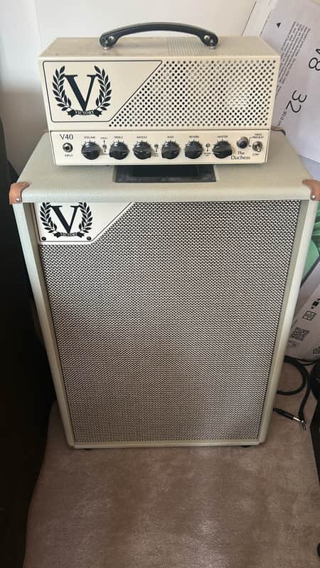 Victory Amps V40 The Duchess Compact Series 42-Watt Guitar Head 2010s - White image 1