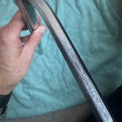 Fibes Vintage Double Tom Drum Mount 1/2” Hex 16” x 6” 70s - Chrome image 8