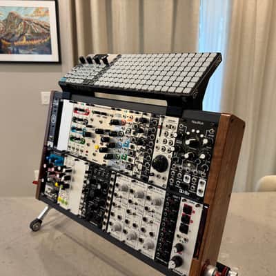 OXI One stand for Arturia RackBrute (also compatible with Korg SQ-64, Make Noise 0-CTRL, Arturia BeatStep Pro, others - Black) image 2
