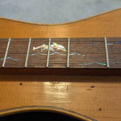 Blue Lion Baritone Custom Dulcimer w LR Baggs Pickup image 8