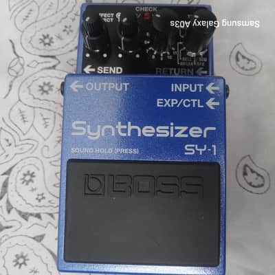 Boss SY-1 Synthesizer 2019 - Present - Blue image 10